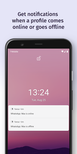 Yansa - tracker for Whatsapp - Image screenshot of android app
