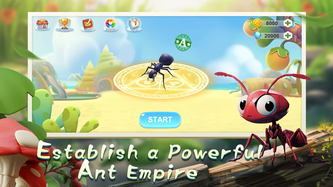 Ant War World - عکس بازی موبایلی اندروید