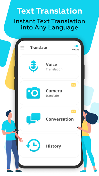 Voice Translator All Languages - عکس برنامه موبایلی اندروید