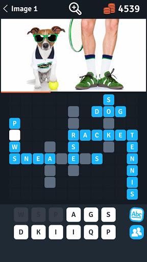 8 Crosswords in a photo - Gameplay image of android game