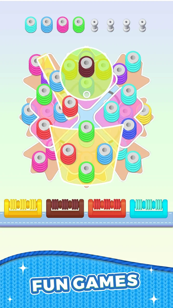 Yarn Dream Room - Gameplay image of android game