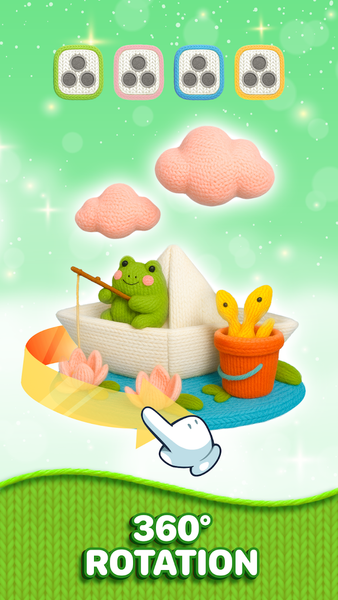 Yarndom: Unravel Puzzle - عکس بازی موبایلی اندروید