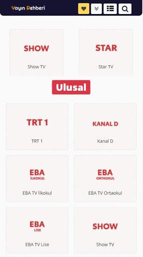 Canlı TV - TV izle - عکس برنامه موبایلی اندروید