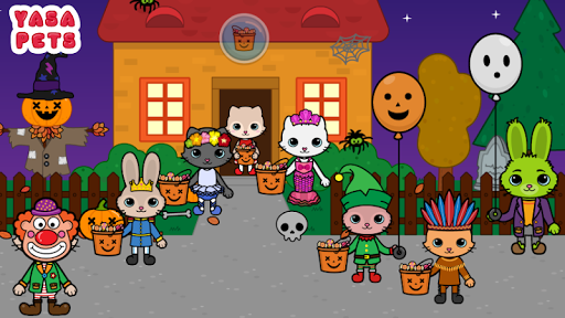 Yasa Pets Halloween - Gameplay image of android game