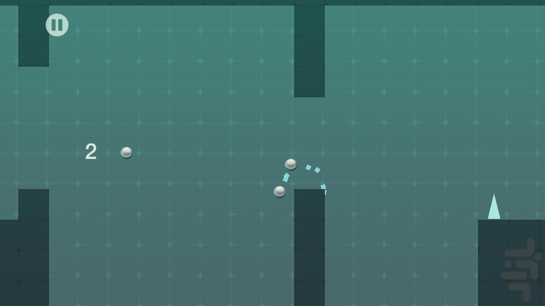 Ice breaker ball - Gameplay image of android game