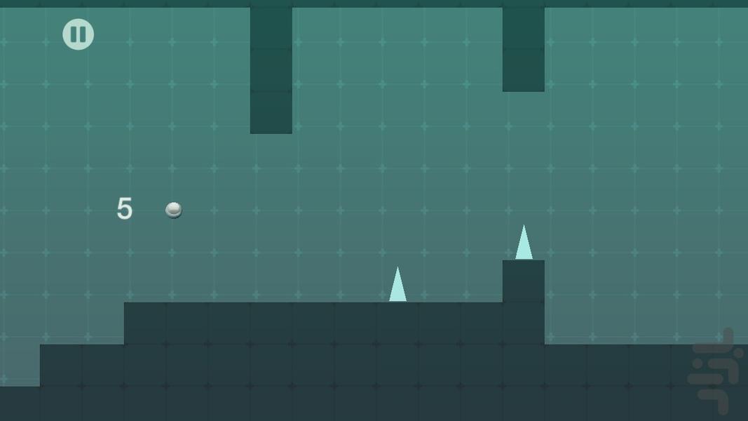 توپ یخ شکن - Gameplay image of android game