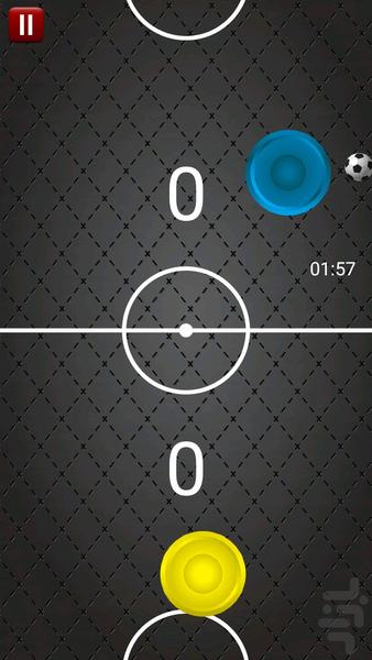 فوتبال دونفره با وای فای - Gameplay image of android game