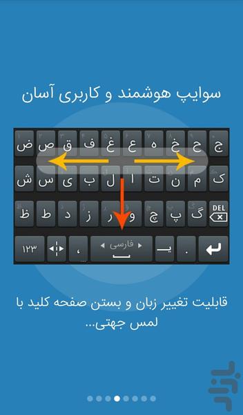 کیبورد فارسی حرفه ای - عکس برنامه موبایلی اندروید