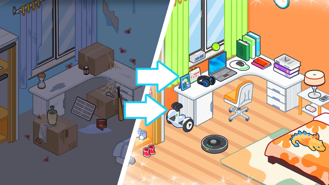 Avatar Home Maker Games World - Gameplay image of android game