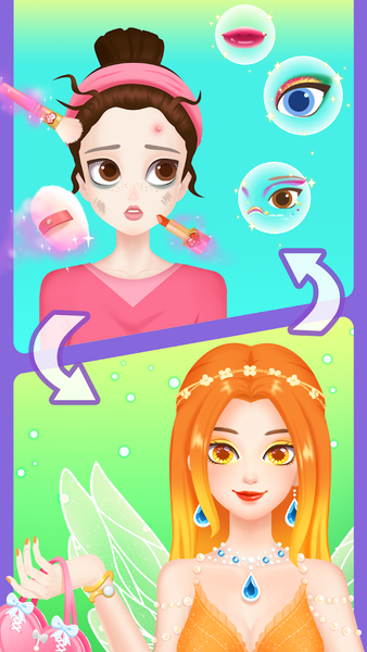 Makeup Games for Girls & Kids - Gameplay image of android game