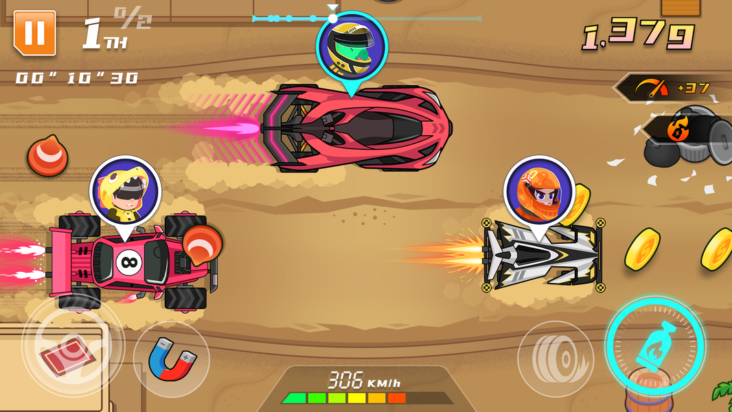 Racing Car Games for Kids - Gameplay image of android game
