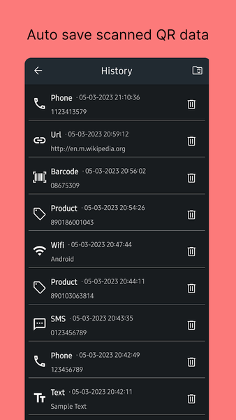 QR Code Scanner - Image screenshot of android app