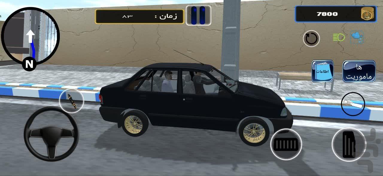 YazdAdventure (Car Game) - Gameplay image of android game