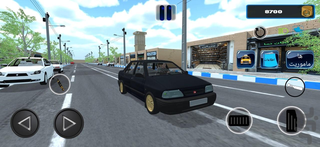YazdAdventure (Car Game) - Gameplay image of android game
