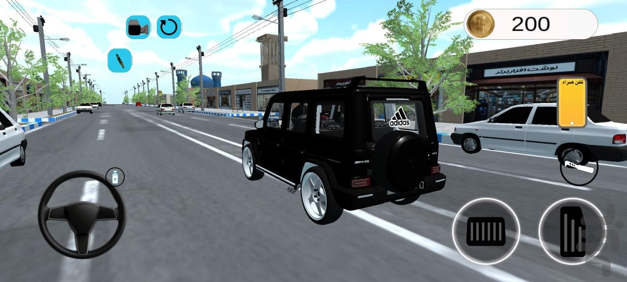 Car Game:YazdGard - Gameplay image of android game