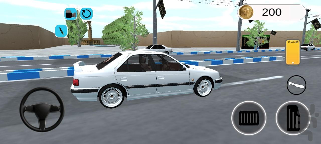 Car Game:YazdGard - Gameplay image of android game