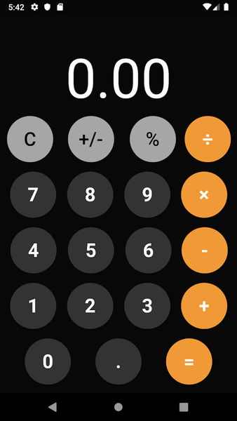 Calculator App - IOS calculator experience - عکس برنامه موبایلی اندروید