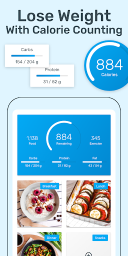 YAZIO Calorie Counter & Intermittent Fasting App – رژیم و کالری شمار - عکس برنامه موبایلی اندروید