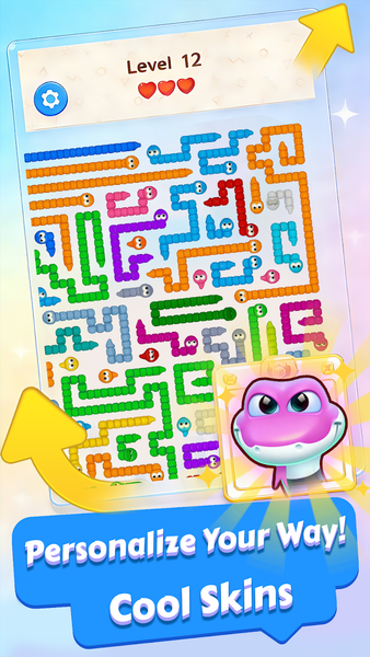 Arrow Way: Tap Away Puzzle - Gameplay image of android game