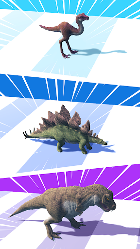 Dino Run 3D - Dinosaur Rush - Image screenshot of android app