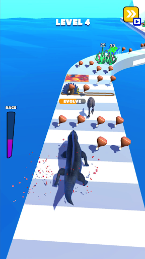 Dino Run 3D - Dinosaur Rush - Image screenshot of android app