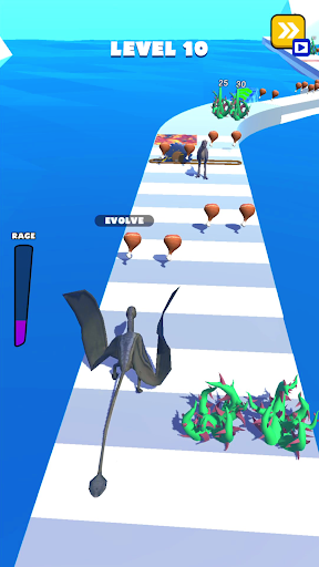 Dino Run 3D - Dinosaur Rush - Image screenshot of android app
