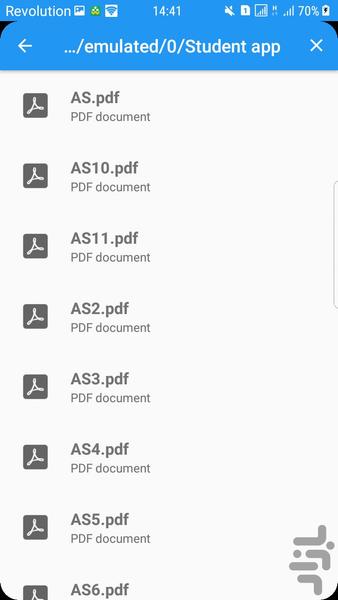 خود آموز - عکس برنامه موبایلی اندروید