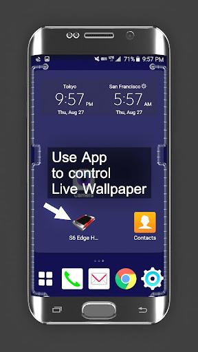 S۶ Edge HD Live Wallpaper - عکس برنامه موبایلی اندروید