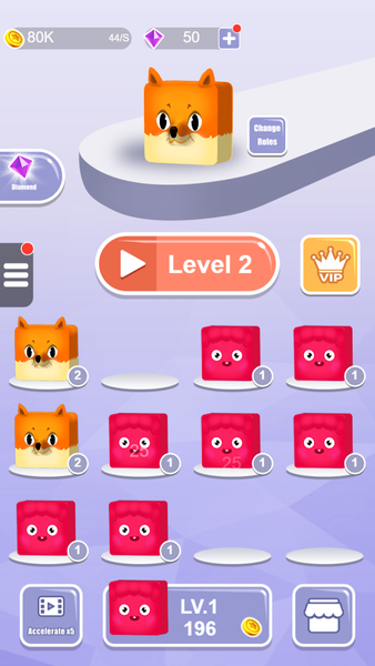 Jelly Rush - Gameplay image of android game