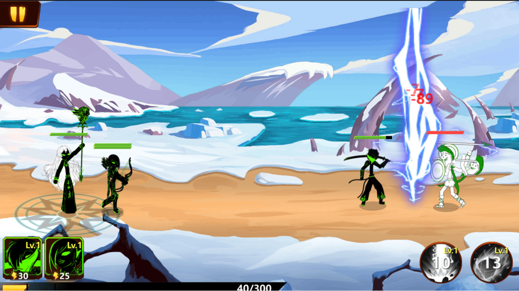 Stickman Strife - Gameplay image of android game