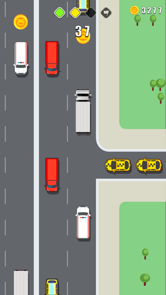 Traffic Rush - Gameplay image of android game