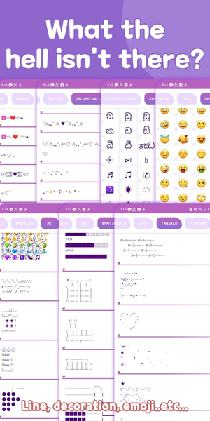 Kaomoji Keyboard: Emoticon - Image screenshot of android app