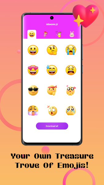 Vibemoji - عکس برنامه موبایلی اندروید