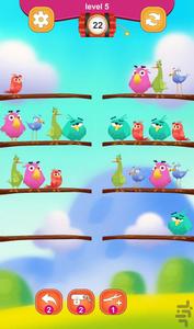 Bird Sort Puzzle game - عکس بازی موبایلی اندروید