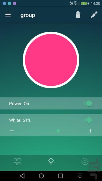 Yekta Smart Home - Image screenshot of android app