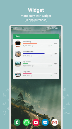 Thriv - Savings Goal Tracker - عکس برنامه موبایلی اندروید