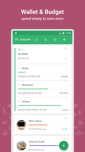 Thriv - Savings Goal Tracker - عکس برنامه موبایلی اندروید