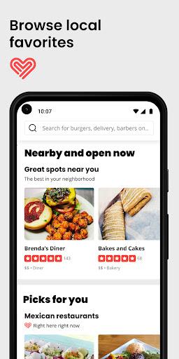 Yelp: Food, Delivery & Reviews - Image screenshot of android app