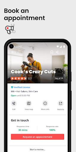 Yelp: Food, Delivery & Reviews - Image screenshot of android app