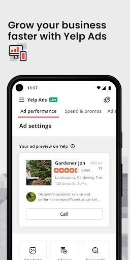 Yelp for Business - عکس برنامه موبایلی اندروید