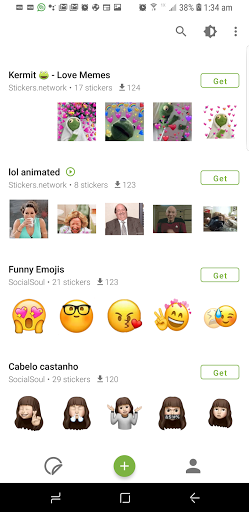 Memoji Stickers Maker (Animated) - WAStickerApps - عکس برنامه موبایلی اندروید