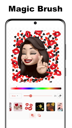 Memoji Stickers Maker (Animated) - WAStickerApps - عکس برنامه موبایلی اندروید
