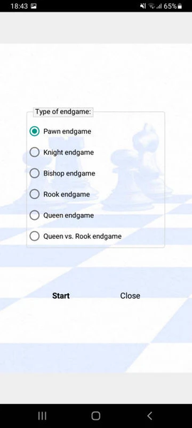Chess Endgame Puzzles - Image screenshot of android app