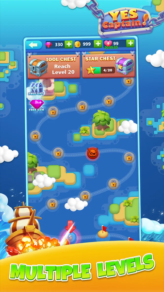 Yes Captain - Gameplay image of android game