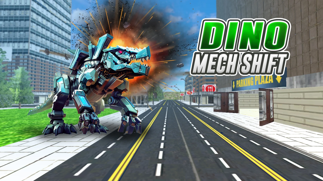 Dino Mech Shift - عکس بازی موبایلی اندروید