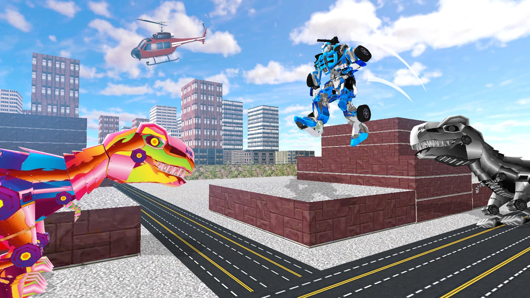 Dino Mech Shift - عکس بازی موبایلی اندروید