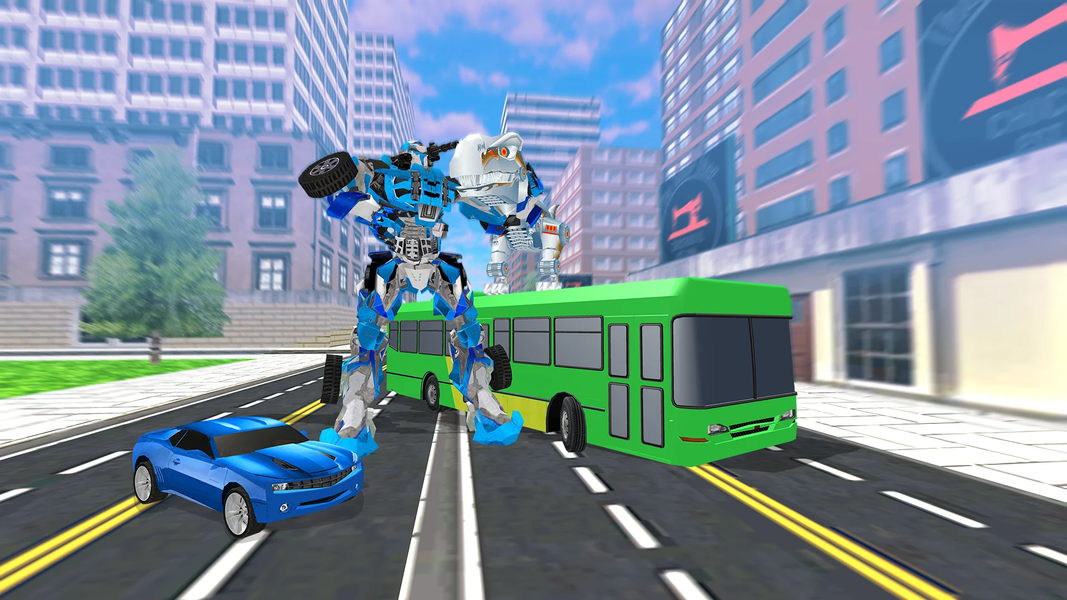 Dino Mech Shift - عکس بازی موبایلی اندروید