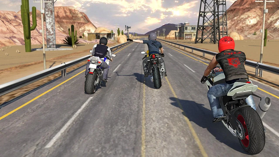 Bike Attack Race Game Driving - Image screenshot of android app