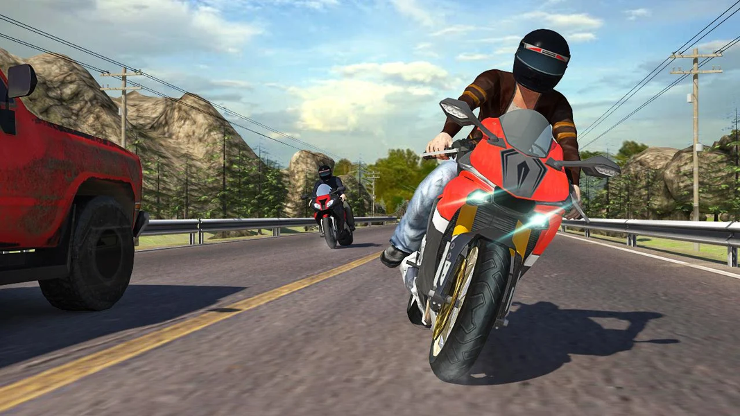 Bike Attack Race Game Driving - Image screenshot of android app