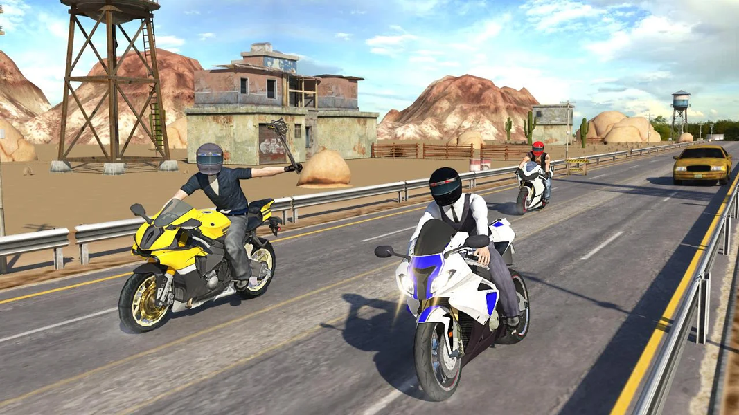 Bike Attack Race Game Driving - Image screenshot of android app